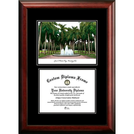University of Miami 8.5" x 11" Diplomate Diploma Frame