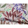 thumbnail image 5 of oneOone Rayon Brown Fabric Leaves Craft Projects Decor Fabric Printed By The Yard 56 Inch Wide, 5 of 5