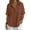 Coffee, variant on Xiaoxatg Womens T Shirts, Elegant Blouse for Women with Short Sleeves and Buttoned Front Top for Casual and Weekend Wear Light Gray XXXL