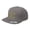 Dark Grey, variant on Jesus is Lord Style 1 Embroidered Flat Visor Snapback Hat Black