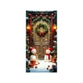 thumbnail image 2 of Christmas Banner Christmas Door Cover 35 X 72 Inch Festive Print For Porch And Wall Christmas Door Decor Christmas Home Decor, 2 of 6