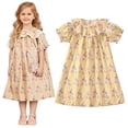 thumbnail image 3 of AJZIOJIRO Robe d'Été pour Filles Tout-Petits Robe de Dessin Animé Jupe de Princesse Tutu de Danse 2-7 Ans, 3 of 8