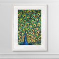 thumbnail image 3 of Wexford Home Lavish Peacock I-Framed Print - White - 22X30, 3 of 4