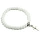 thumbnail image 1 of Guardurnaity de cuentas de moda mezclada con colgante de cruz Pulseras con colgante de cruz ajustables y cómodas Ropa, zapatos y accesorios Miscelánea blanco, 1 of 6