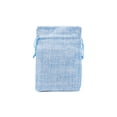 thumbnail image 1 of 50 Uds. De arpillera con cordón para joyería, pendientes, collares, bolsas, bolsas de embalaje de arpillera, paquete para fiesta, cumpleaños, Ropa, zapatos y accesorios Miscelánea Cielo azul Guardurnaity AP015840-09, 1 of 6