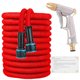 thumbnail image 5 of Manguera Flexible Durable TPE Manguera Flexible Herramienta Lavado/irrigación Autos (Rojo 75FT), 5 of 9