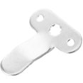 thumbnail image 1 of FUTUREORYY 1Pack Latch Strike Plate Iron Silver for Security Applications, 1 of 6