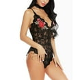 thumbnail image 3 of uublik Lingerie Set for Women Sexy Naughty Plus Size Babydoll Sexy Naughty Lace Bodysuit, 3 of 5