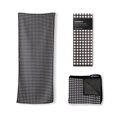 thumbnail image 1 of Toalla Nomadix Original Black Gingham 184x76 cm, 1 of 7