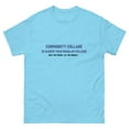 thumbnail image 2 of Community Collage is Easier than Regular College- Unisex classic tee (Sky, 3XL), 2 of 3