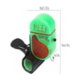thumbnail image 3 of Alarma para caña de pescar con luz LED: alarma electrónica de alta sensibilidad para carpas, bagres y pesca nocturna. Zumbador potente con sensibilidad ajustable, filtrado de vibraciones intel, 3 of 6