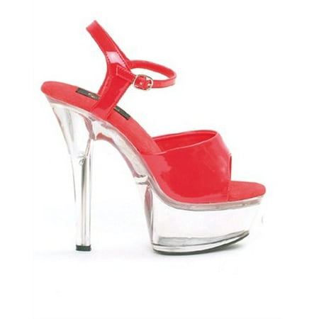 

6 Heel Sandal WithClear Bottom.