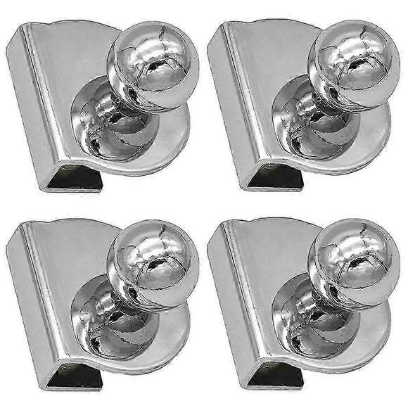 Smooth Easy Install Glass Door Handle Pull Knob Home Decor No Drilling