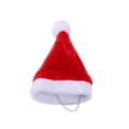 thumbnail image 1 of Inteprter Gorro de felpa para mascotas, gorros de Papá Noel, gorros de Navidad de invierno no tejidos, suministros de Navidad hechos a mano DIY, tocado Kits de decoración para fiestas Inteprter HA069647-00, 1 of 6