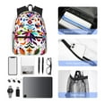 thumbnail image 6 of Lsque Mexican Bright Style Classic Casual Backpack - Large Capacity Water-Resistant Backpack for School, Work, Travel, and Outdoor Activities, 6 of 8
