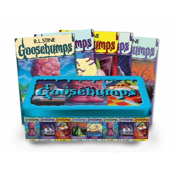 Goosebumps Retro Terror Set: (Limited Edition Tin) (Hardcover)