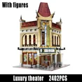 thumbnail image 3 of Blocks Street Views Architecture Jazz Club Compatible 10312 10251 10224 10211 10232 10185 10218 10243 10255 Building Block Gifts Bricks 240120, 3 of 7