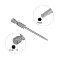 thumbnail image 4 of Unique Bargains 3/32' Magnetic Hex Screwdriver Bit SAE 1/4' Hex Shank 3' Length S2 Steel Power Drill Bits, 4 of 5