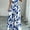 Blue, variant on Women's Wrap V Neck Short Sleeve Empire Elastic Waist Summer Casual Elegant Maxi Long Dresses, L