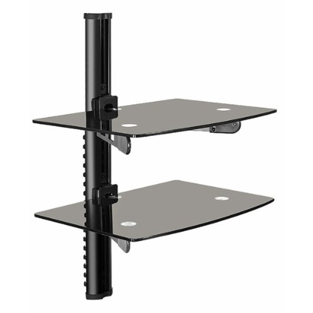 OSD Audio DVDShelf3B Dual Shelf Wall Mount for DVD and Other A/V