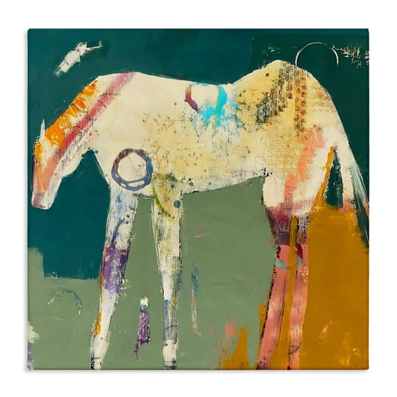 Into The Mystic Horse Canvas Wall Art, design by Dianna Fritzler