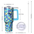 thumbnail image 2 of Camouflage 40oz Tumbler– Stainless Steel Insulated Tumbler with Handle and Straw, Large Capacity Travel Cup for Hot & Cold Drinks, 2 of 6