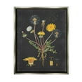 thumbnail image 5 of Stupell Industries Botanical Drawing Dandelion On Black Design Luster Gray Framed Floating Canvas Wall Art, 24x30, by Lettered and Lined, 5 of 5
