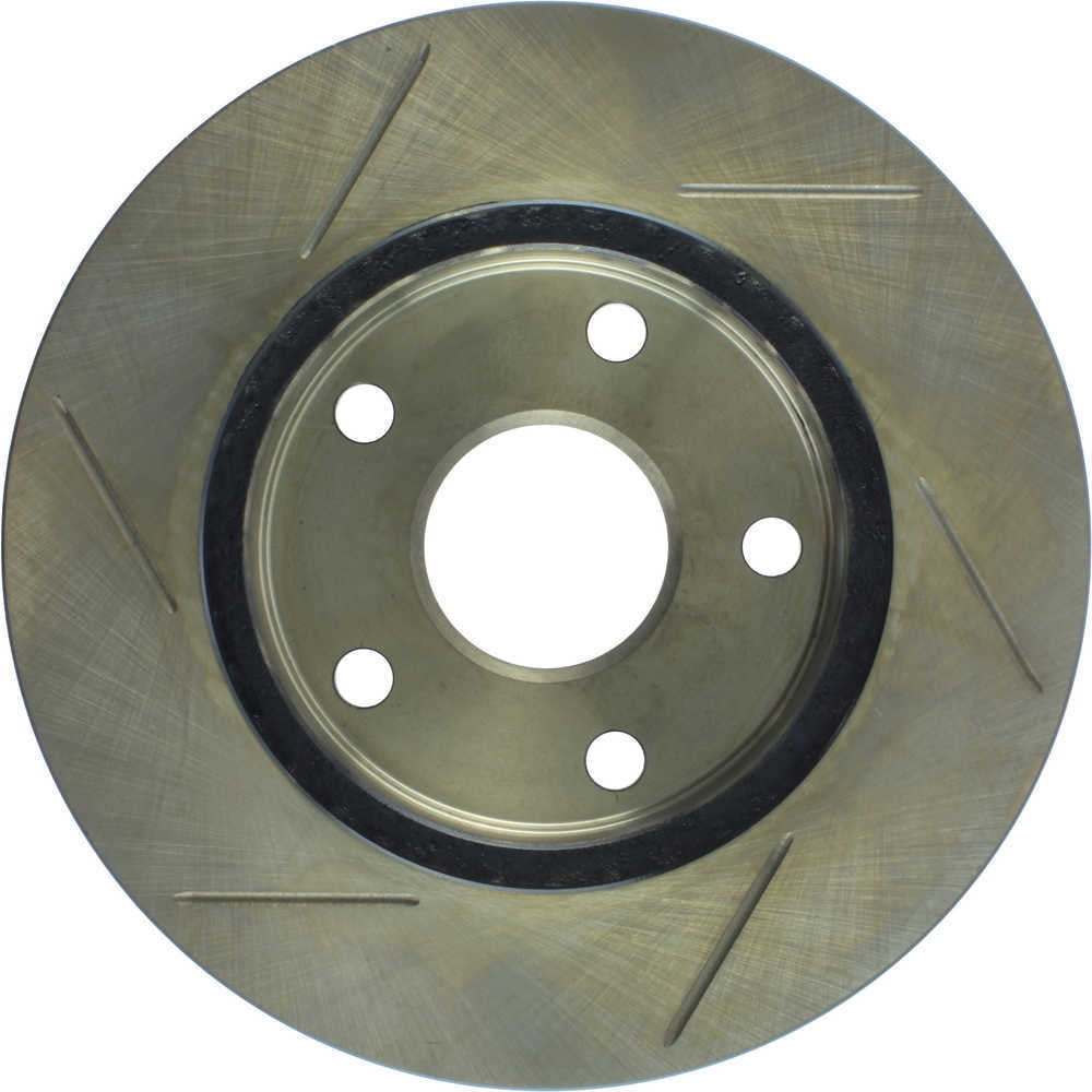StopTech Power Slot 1/90-95 Toyota MR2 Front Left SportStop Slotted Rotor Fits select: 1995 TOYOTA MR2 T-BAR