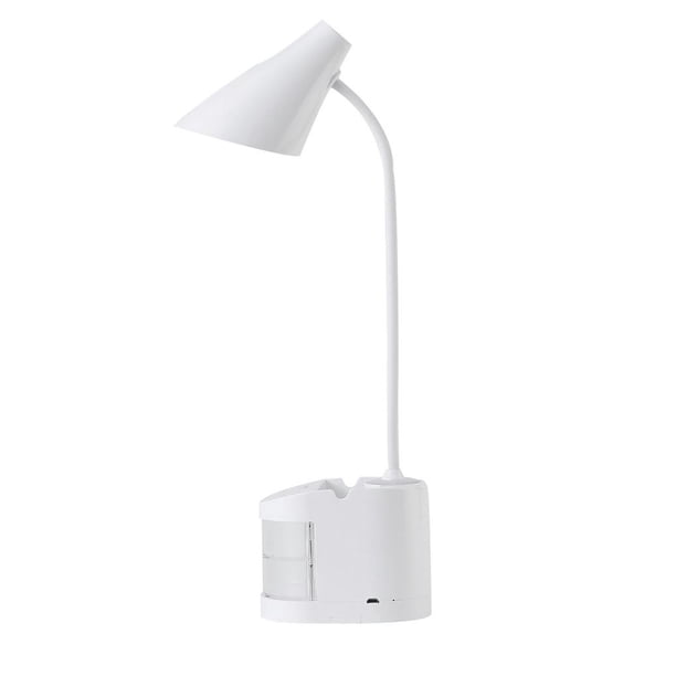 Lámpara De Escritorio Led Lámpara De Mesa Regulable Lámpara De Escritorio Led Con Portalápices Luz De Protección Ocular Flexible Lámpara De Estudio Ajustable Para Dormitorio De Estudio Serendint HA014018-00
