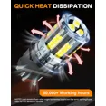 thumbnail image 3 of 2pcs 6000K White 3157 4114 4157 LED Daytime Running Light Bulbs Driving DRL Kit, 3 of 10