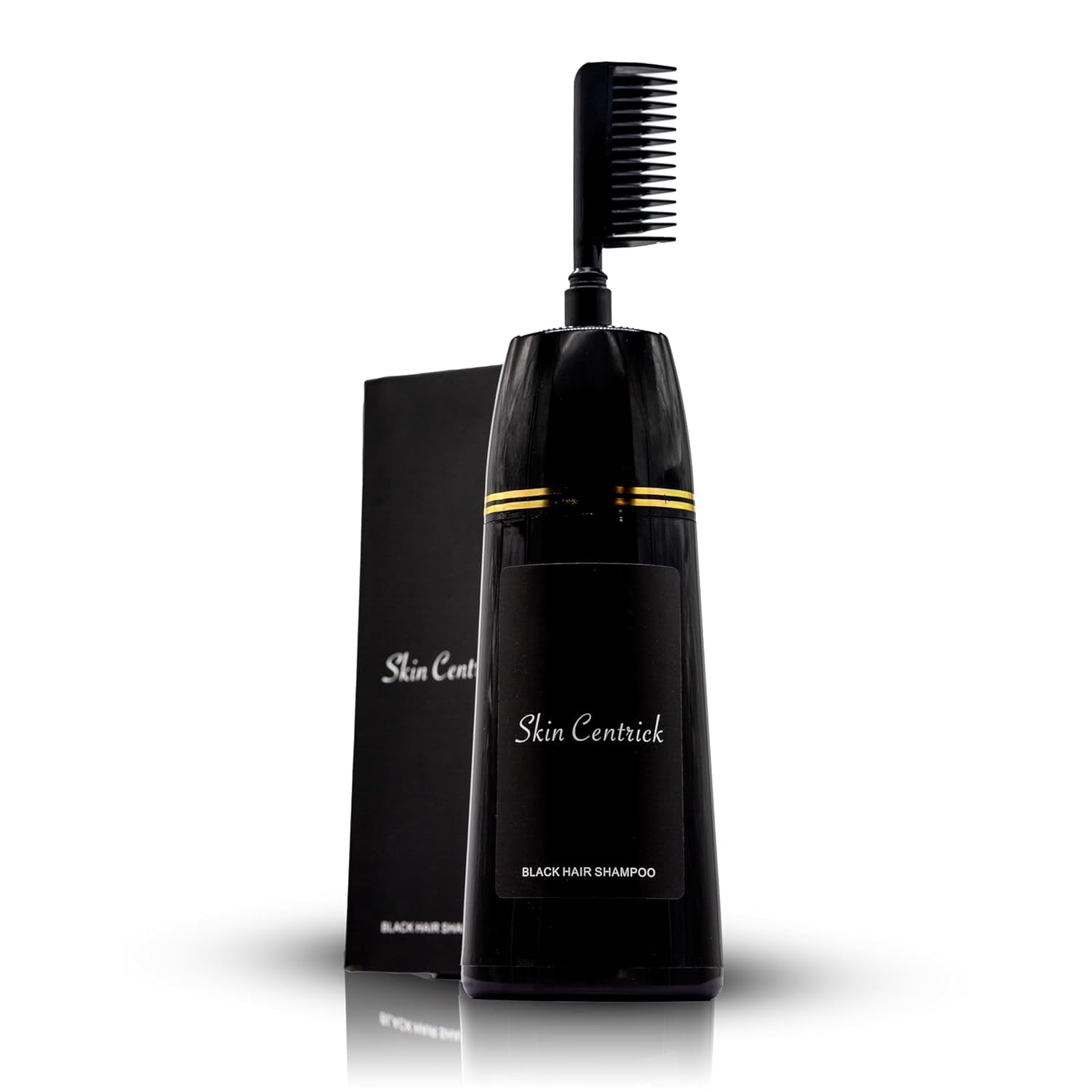 Skin Centrick - Black Shampoo - 3 in 1 for Gray Hair - Gray Coverage Shampoo