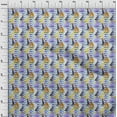 thumbnail image 4 of oneOone Polyester Spandex Orange Fabric Yacht Craft Projects Decor Fabric Printed By The Yard 56 Inch Wide-N6, 4 of 5