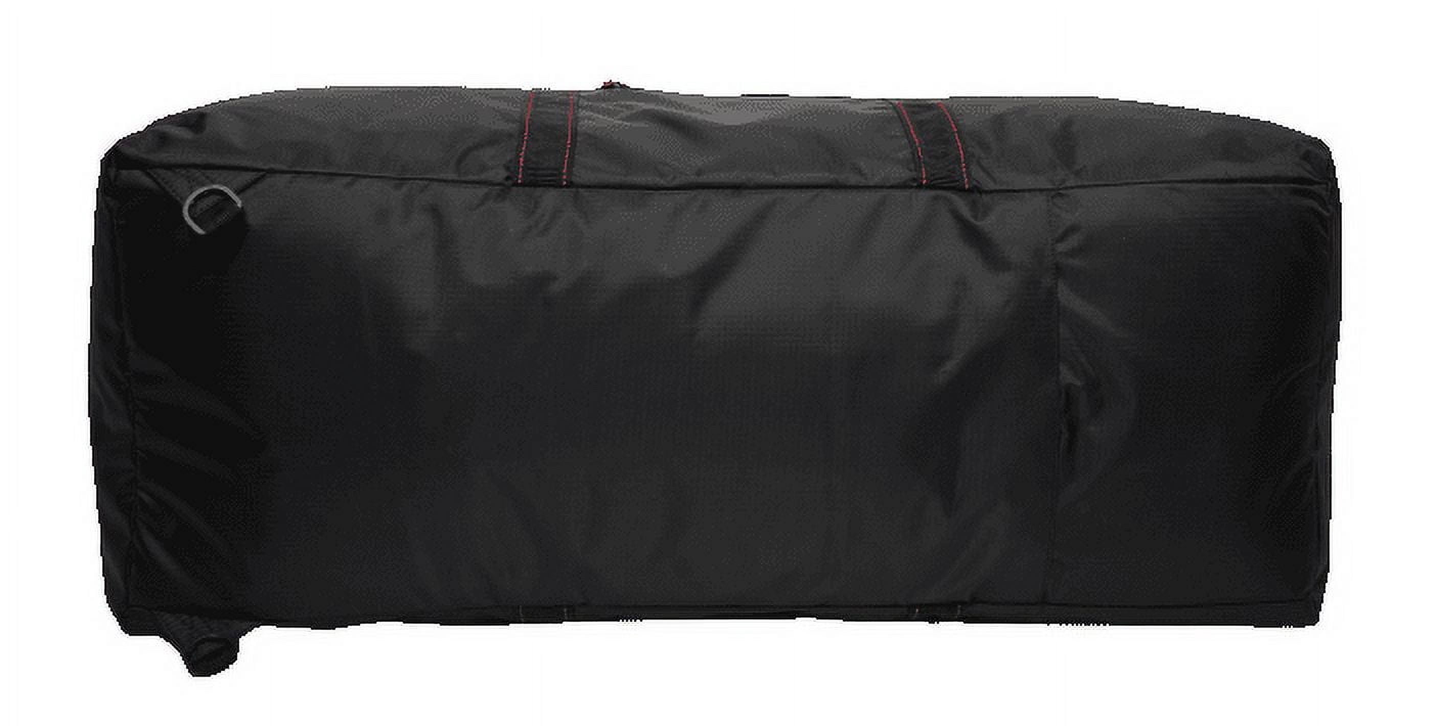 Protege 32 in Flex Polyester Backpack Duffel Bag for Travel, Black