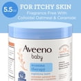 thumbnail image 3 of Aveeno Baby Eczema Therapy Nighttime Body Balm, Colloidal Oatmeal, 5.5 oz, 3 of 17