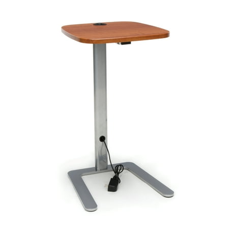 3 Piece Cherry Accent Table - OFM Model ACCTAB Accent Table with USB Grommet, Cherry