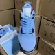 thumbnail image 4 of N I-K-E A i r-Jor-dan 4 College Blue Men's sneakers -CT8527-400, 4 of 5