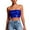 AA-Blue, variant on Women's Mardi Gras Sequin Tube Top Sleeveless Strapless Sparkly Crop Tops Casual Backless Glitter Cute Clubwear Black