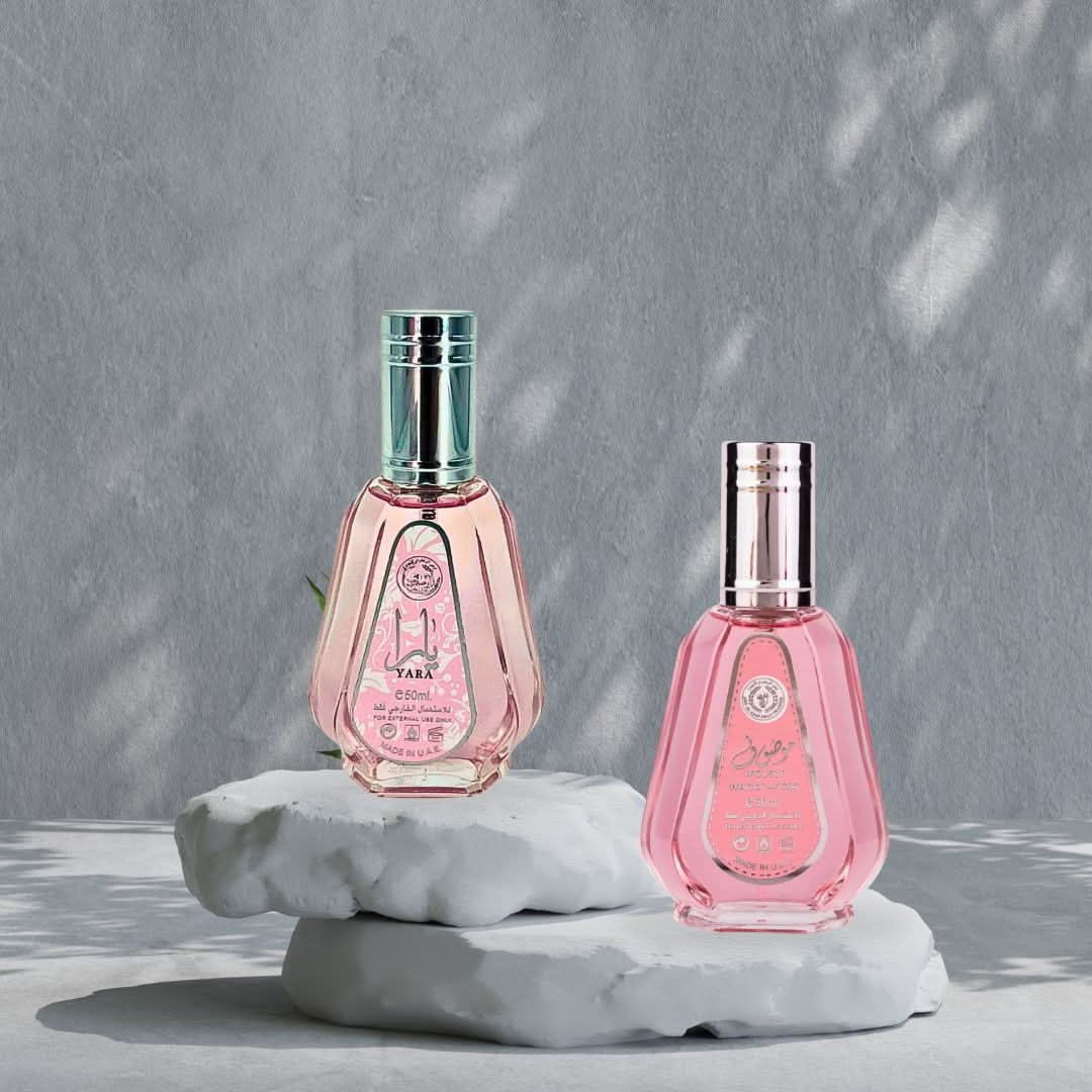 Yara For Women & Mousuf Wardi EDP 50ML (1.7 OZ) By Ard Al Zaafaran | Own the moment with these scents. (Eternal Bundle)