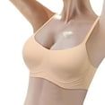 thumbnail image 2 of Kureaily Women's Comfortable Large Thin Sagging Side Beauty Back Shining No Steel Ring Wrapping Bra Full Coverage Bras, 2 of 4