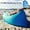 Blue, variant on 1pc Portable Inflatable Air Sofa Bed - Second Quick Inflate Outdoor Couch for Camping, Beach And Backyard, Waterproof Ultralight Lounge, 396Lbs Capacity for Adults/Family