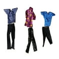 thumbnail image 4 of SHUWND Lot 8 Items Clothes for Doll Include 3 Sets Casual Wear 3 Pcs Dolls Pants 2 Shoes, 4 of 6