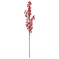 thumbnail image 1 of POINTERTECK Simulation Flowers Artificial Berry Branch Foam 65CM Living Room Red Fall Decorations Home Decor Ornaments, 1 of 19