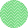 thumbnail image 1 of Ahgly Company Machine Washable Indoor Round Transitional Green Area Rugs, 7' Round, 1 of 7