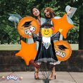 thumbnail image 4 of PMU Graduation Jumping Smiley Grad Balloon Bouquet | Jumping Grad Mylar Balloons | Jump for Joy Graduation Smiley Grad Balloon | Grad Foil Balloons | Orange (5/Pkg) Pkg/1, 4 of 8