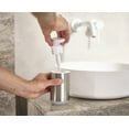 thumbnail image 3 of Joseph Joseph Duo Stainless Steel Soap and Lotion Dispenser Pump – Refillable 10oz Countertop Bottle for Bathroom or Kitchen Sink, Rust-Resistant, Modern Design, Durable & BPA-Free, 3 of 5