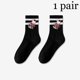 thumbnail image 1 of 2024 nuevos calcetines Kawaii HelloKittys para mujer, casuales, de moda, de tubo medio, cómodos, multicolores, para primavera y otoño, 1 of 1