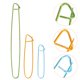 thumbnail image 1 of WEAVILUX 9Ud Pins Para Tejido Crochet Metalizados Con Holder De Seguridad Y Colores Variados Para Manualidades, 1 of 7