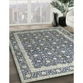 thumbnail image 3 of Ahgly Company Machine Washable Indoor Square Traditional Grey Gray Area Rugs, 3' Square, 3 of 7