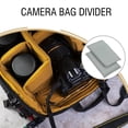 thumbnail image 4 of KAKOWELY padded camera insert 2pcs Shockproof Camera Bag Insert Protective Camera Bag Insert Waterproof Camera Bag Pad Adjustable Dividers For Travel Storage Grey, 4 of 5