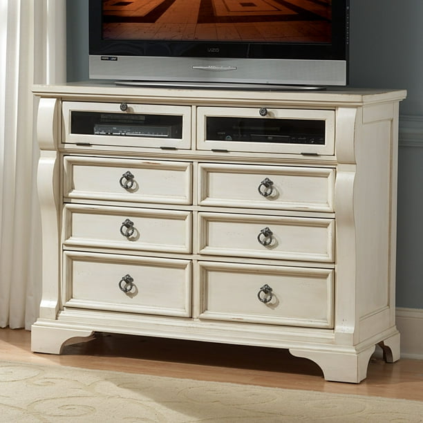 As a member of the walmart connected content partner program, syndigo can help elevate your online presence. american woodcrafters heirloom media chest antique white